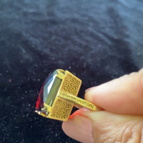 ♥️925 Sterling Silver Handmade Turkish Ruby Ring♥️ - Picture 9 of 9